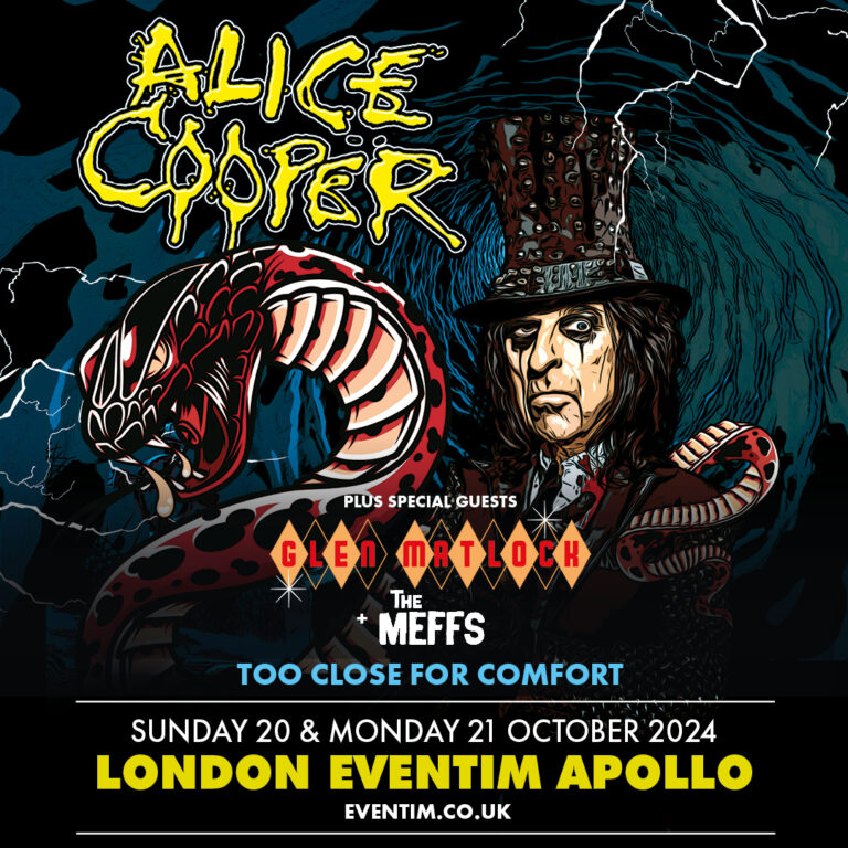 Alice Cooper 1080x1080 London
